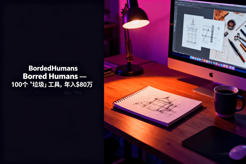 BoredHumans — 100个「垃圾」工具,年入$880万