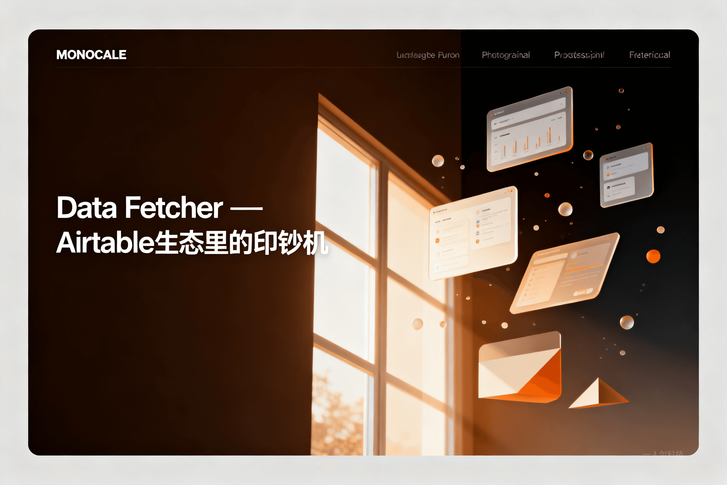 Data Fetcher — Airtable生态里的印钞机