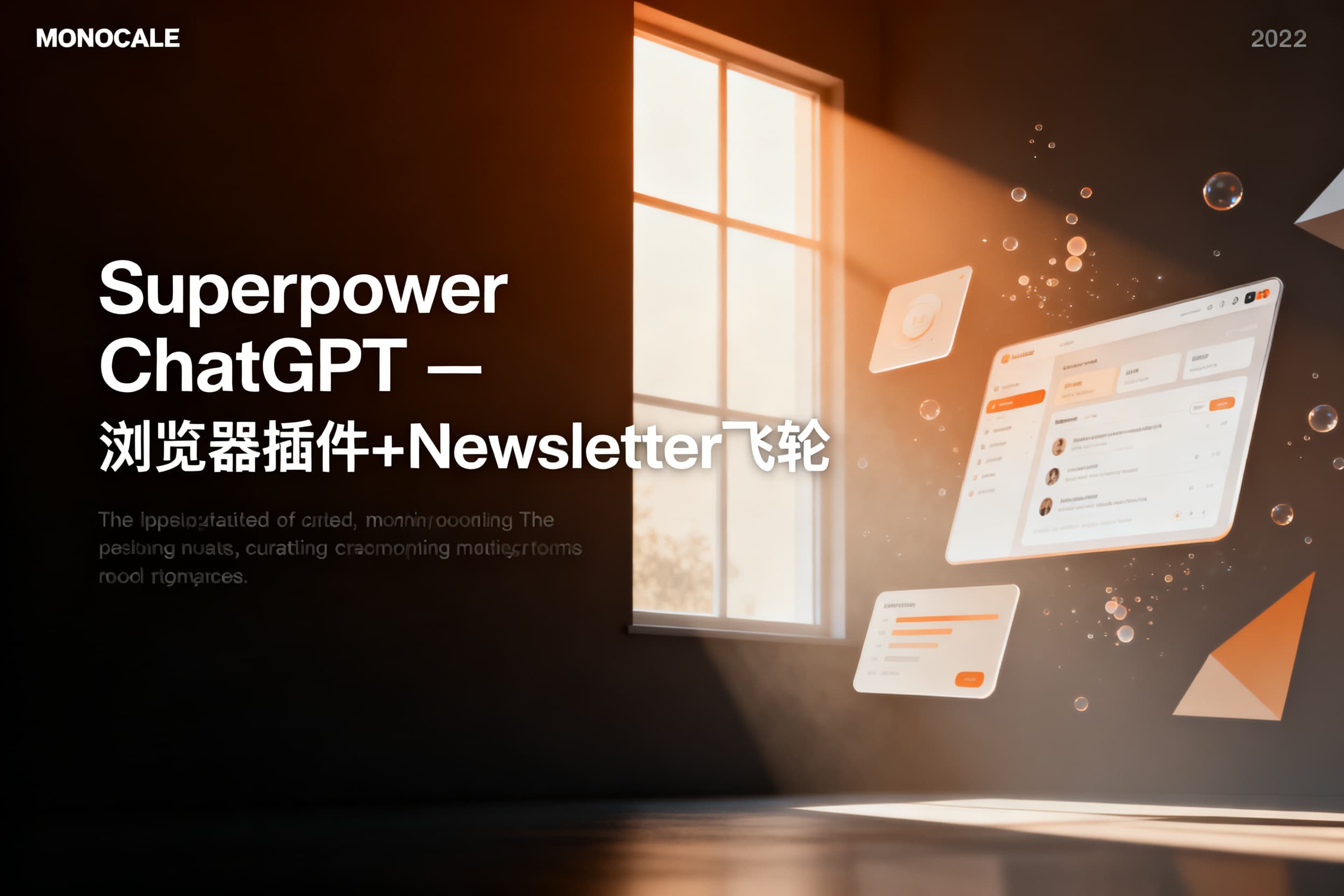Superpower ChatGPT — 浏览器插件+Newsletter飞轮